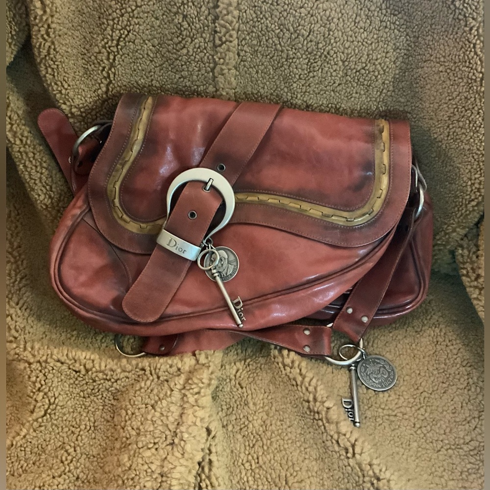 Christian Dior vintage Dior Gaucho Saddle Bag, stunning!!!